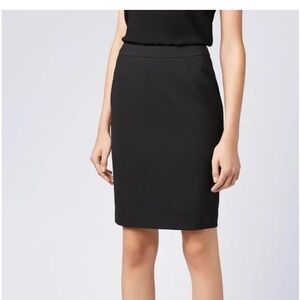 Boss Vilea black pencil skirt
